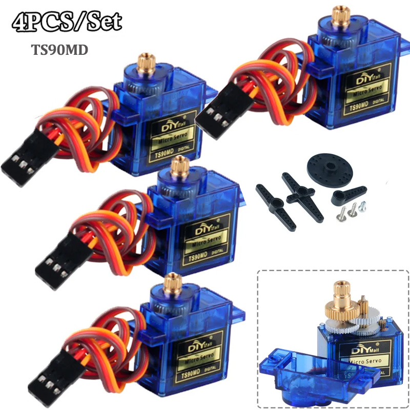 4 servomoteurs numériques TS90 - Rc Helicopter Parts avis et prix