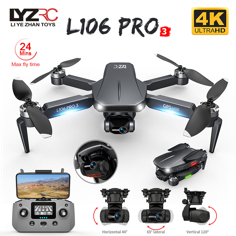 Drone L106 Pro 3 5G WIFI FPV P - Rc Helicopter Electric avis et prix